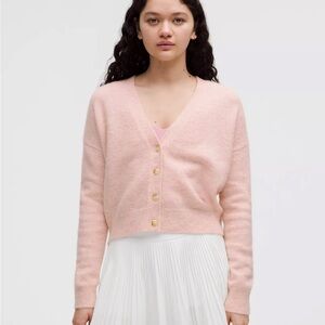 Lululemon Alpaca Wool-Blend Cardigan Sweater